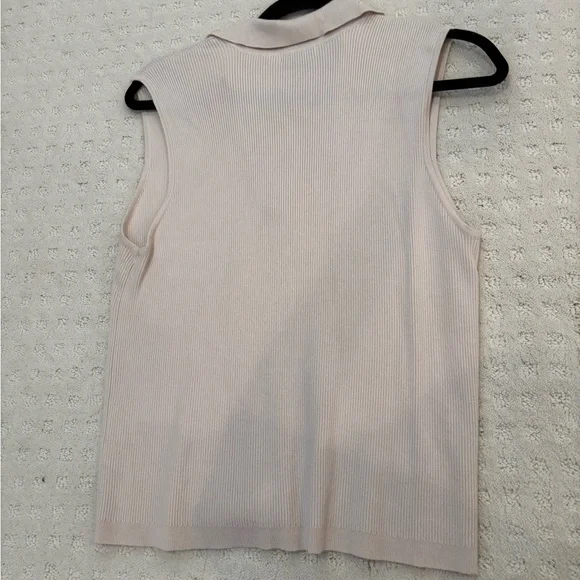 Dynamite Cream Collared Top - Picture 7 of 9